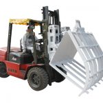 Forklift химийн шилэн хог хаягдал цаас нугасны эвдэрсэн гар